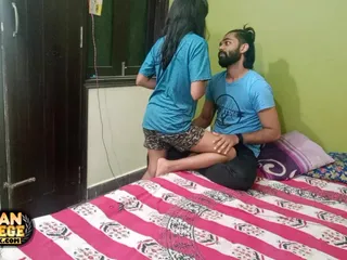 Hindi-Sex: Juicy 18 Year Old Skinny Desi Girlfriend Fucked by Indian Hunk