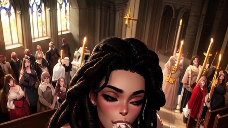 Spicy Toons: Kostelní dívky jsou takoví ptáci!