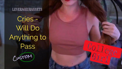 Leverageurassets: Pelirroja universitaria hará cualquier cosa para pasar - 553