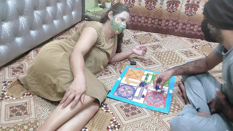 Pakistani CoupleX: Indian Desi Step Sister Were Playing a Game of Ludo,...