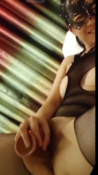 Lingerie Dildo Masturbation