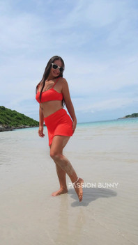 Beauty Bikini and Hot Chill on the Beach