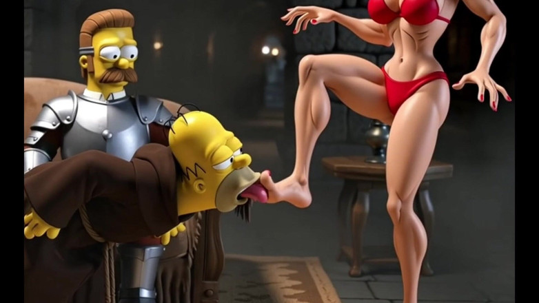 Octopussy Lovers Club: Club cocu privé. Parodie exclusive de dessin animé des Simpsons...