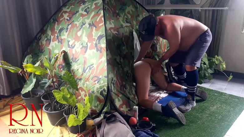 Regina Noir: Sex in Camp. a Stranger Fucks a Nudist Lady in...