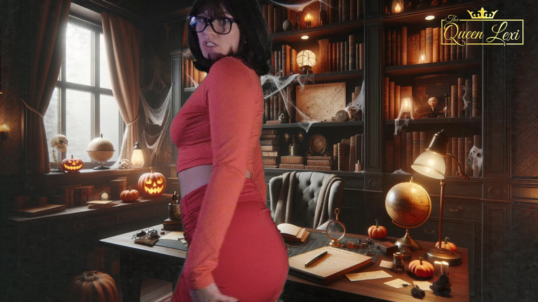 The Queen Lexi: POV - Velma's Halloween-sph: mijn kleine cuck vernederen