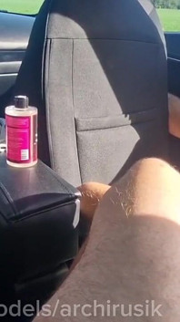 A Brazen Stranger Fucked Me on the Side of the Road with His Thick Cock and Hot Cum!