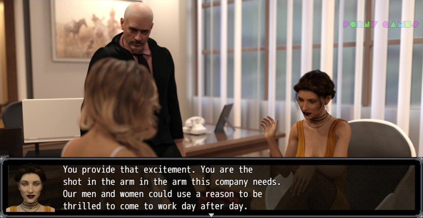 Porny Games: La femme du bureau - partie 37