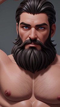 Scruffy Hunks: Слайд-шоу заволокнистых 3D Cgi Men