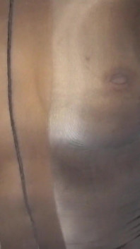 Worshipping My Encased Tits