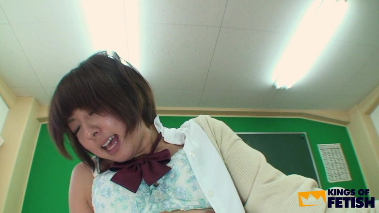 Pure Japanese adult video ( JAV): Japanese Student Squirts While Her Colleague Spoils and Pounds Her...