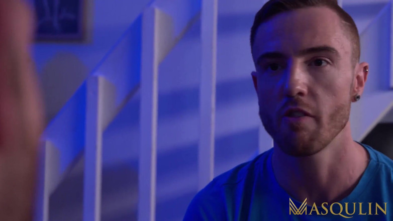 Masqulin: MASQULIN - Jock Ken Summers seduces JP Dubois into bareback