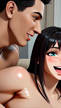 Ai a generat o asiatică sexy care are parte de ejaculare înăuntru și ejaculare