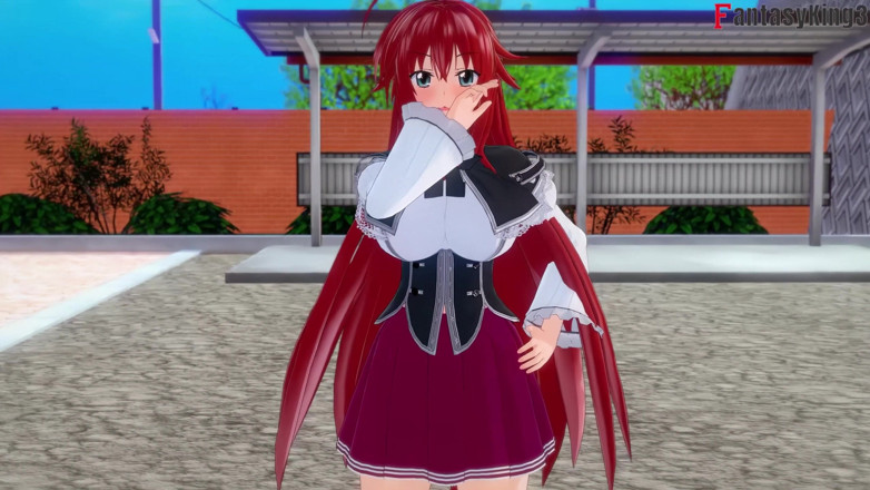 Fantasy king: Rias Gremory邀请我在课后做爱 - Dxd ntr Madness