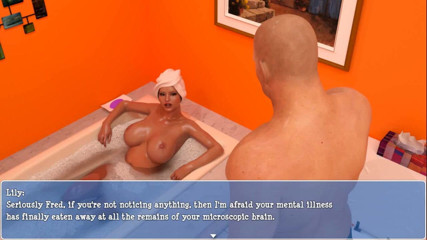 Dirty GamesXxX: Lily dari lembah: dia ditangkap berbogel di bilik air