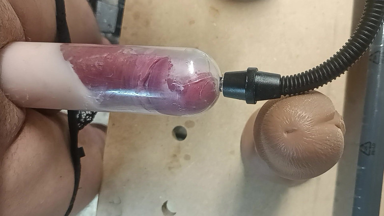Artbigd: Penis pumpning