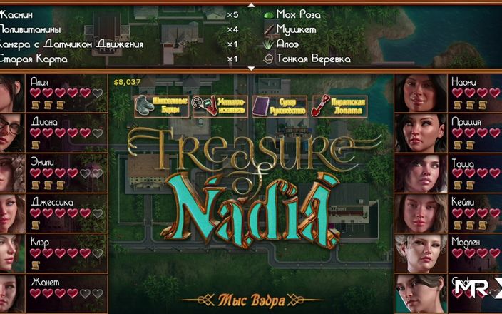 Mr Studio X: Kho báu của nadia - cho cô gái talisman này làm...