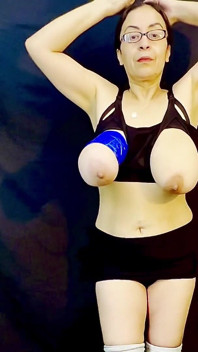 Kozy v bondage blue tape HD