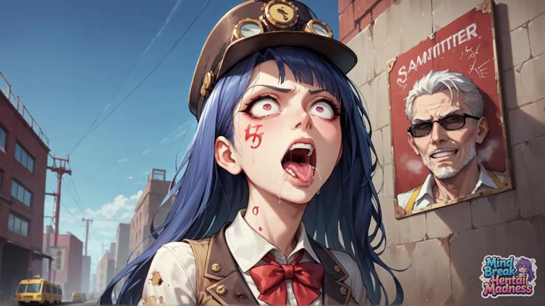 Mind Break Hentai Madness: Goggle-hearted Gasm Steam Punk City Scream