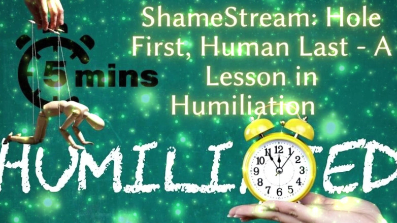 Goddess Misha Goldy: Shamestream: Díra First, Human Last - lekce ponížení