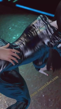 3D สาวหีเงี่ยนนางแบบคอสเพลย์เย็ด threesome กับควยใหญ่