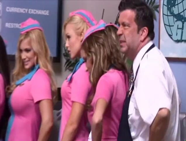 Adventures In Pornland: Flight Attendants - Bts Part 3 - Lights, Camera Action