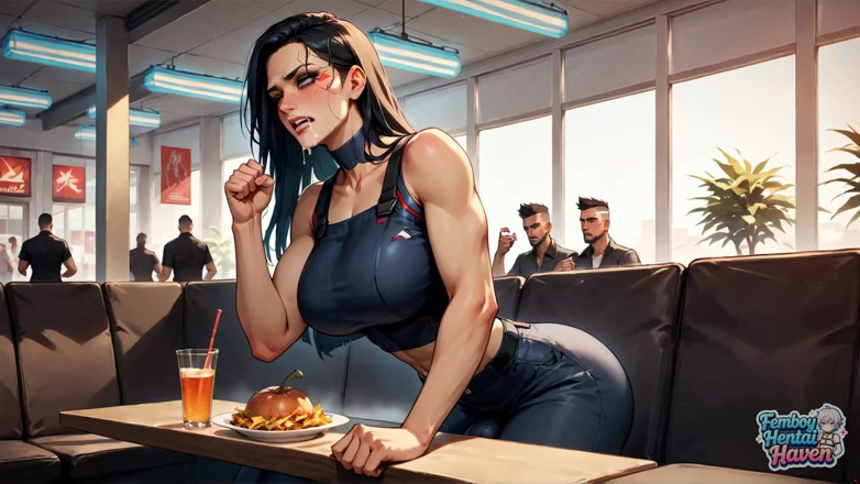 Femboy Hentai Haven: An Amazing, Futuristic Transvestite Booty Jizz Shot in a Sunlit...