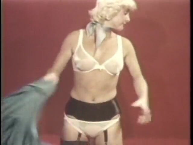 Xtime Network: Vintage porn: amazing blonde is so upset at the sight...