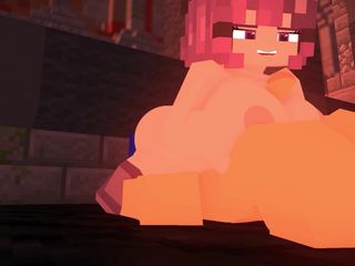 VideoGamesR34: Minecraft Porn सर्वनाश की दुनिया - लड़की इस भाग्यशाली मर्द के साथ त्वरित चुदाई करने में कामयाब होती है