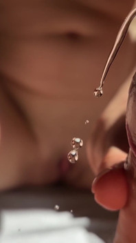 Is It Even Normal to Taste Each Other's Juices? Pissing Pussy and Cock. Close-up.