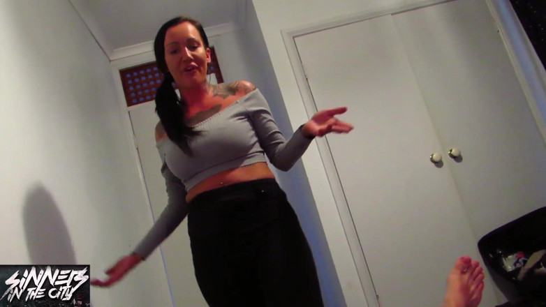Sinners World: Stepmom Chantelle Fox catches you jerkin with her panties