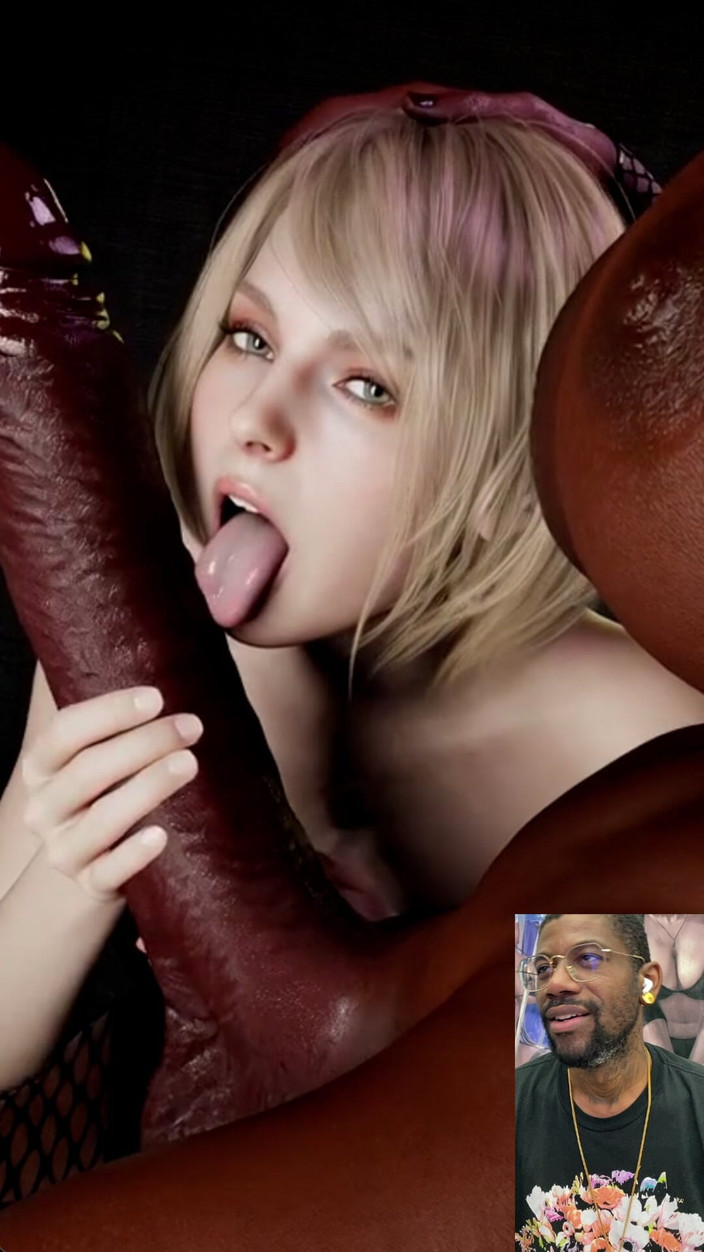 L6RD7BLU3 FUTA: Ashley liebt transgender bbc mit dickem busen, während sie diesen...