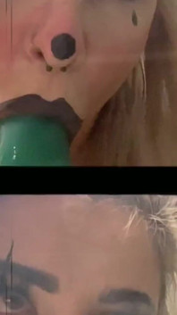 Clown Girl Gives You a Sloppy Vaping Blow Job