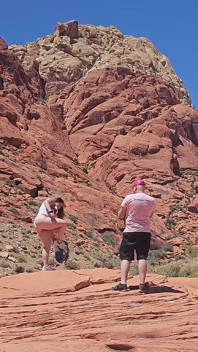 Behind the Scenes Photo Shoot - Ashley at Red Rock Canyon