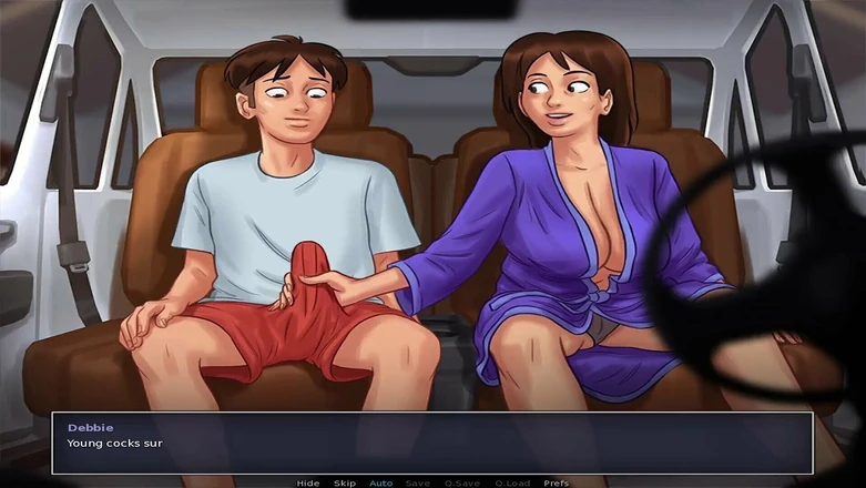 Joystick Cinema: Summertime Saga - Debbie Scenes