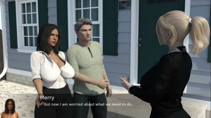 Porny Games: Projekt gorąca żona - pierwszy prawdziwy orgazm po spotkaniu Jenny (1)