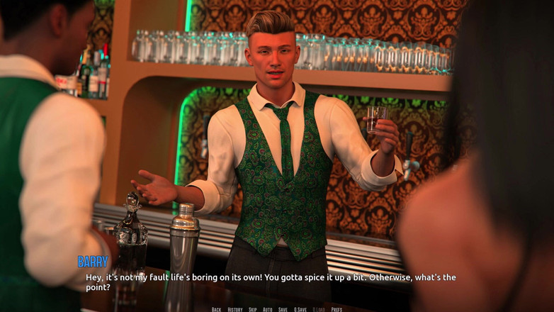 3D Cartoon Porn: Dominos plajı 8: John'un Fiona'ya flört randevusı teklifi