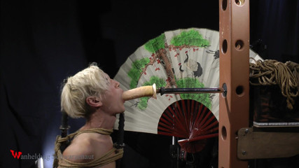 Wanheldvig: Slave training to deepthroat and bondage