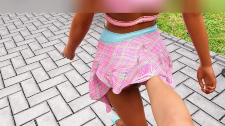 3DXXXTEEN2 Cartoon: Drei sexy rothaarige damen. 3D-porno, cartoon-sex