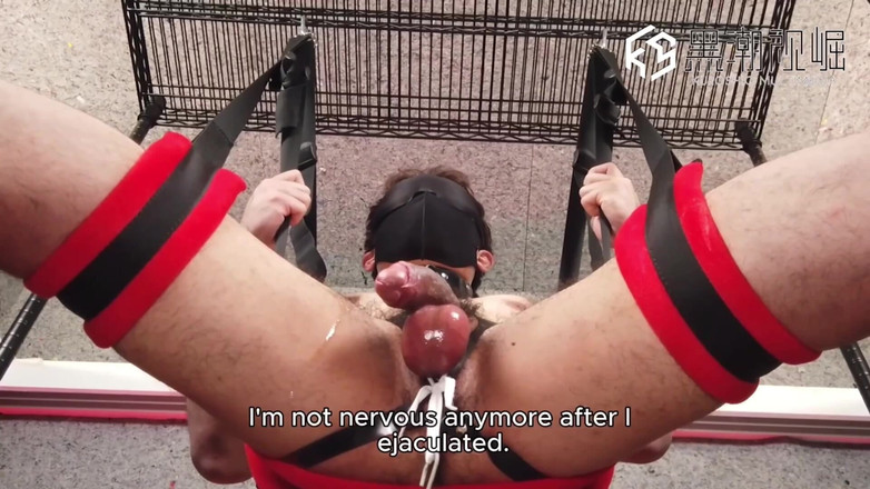 Kuroshio: No.ksgh12 climax Labs Ep.48 un uomo fitness con addominali. Eiaculazione...