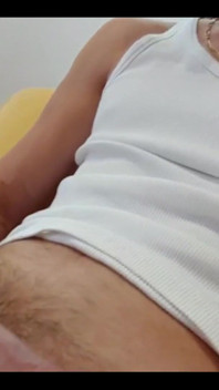 On the Couch Relaxed with the Desire to Touch Me