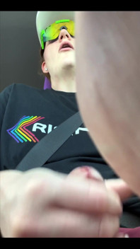 These Roadtrips Can Be so Long Especially if No One Is Here to Give Me Road Head