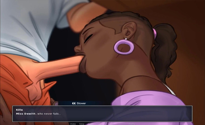 Hentai World: La saga di summertime - signorina Dewitt mi succhia il cazzo.