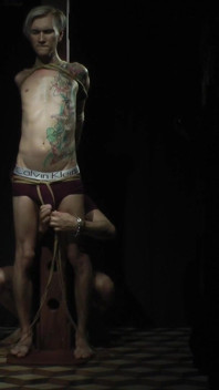 Nicky Tied to Pillar and Electro Paddl Tis1