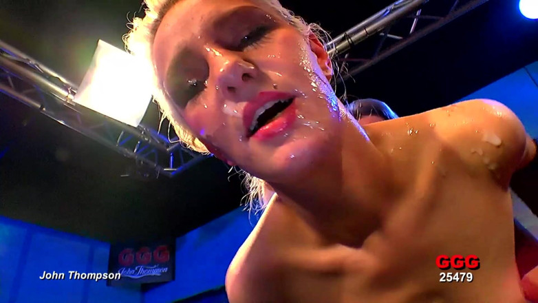GGG John Thompson Studio: Ggg John Thompson - Blowjob Machine Gets Faced