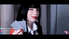 MollyRedWolf: Sie hat ihren körper bei karten verloren. Yumeko Kakegurui Cosplay -...