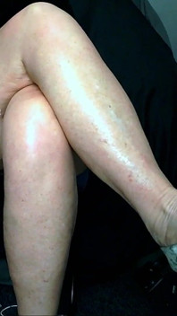 Looking at the Awesome Legs of My Sec During a Meeting 2