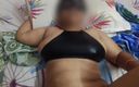 Black &amp; white desicat: Indian Hot Cheating Wife Visaakaa in Bikini Tits Bouncing Quick...