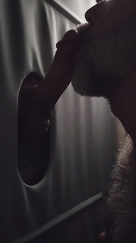 Bearded at the Gloryhole