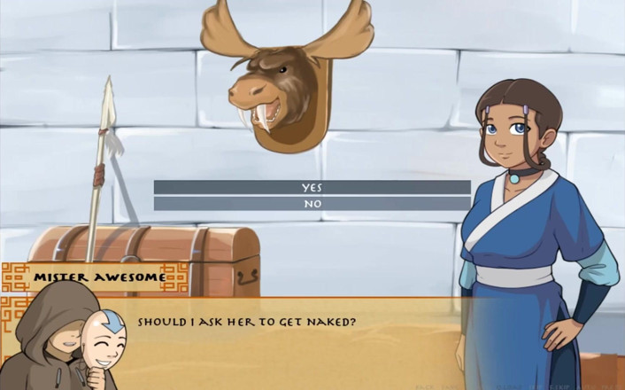 Cartoon Play: Vier elemente trainer teil 22 (Buch 1 Wasser) (Sklavenroute)