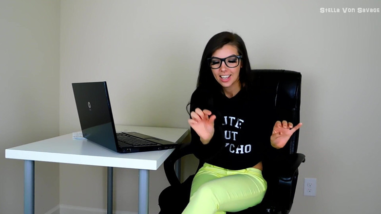 Stella Von Savage: Pixel Penis - Coworker's Sph